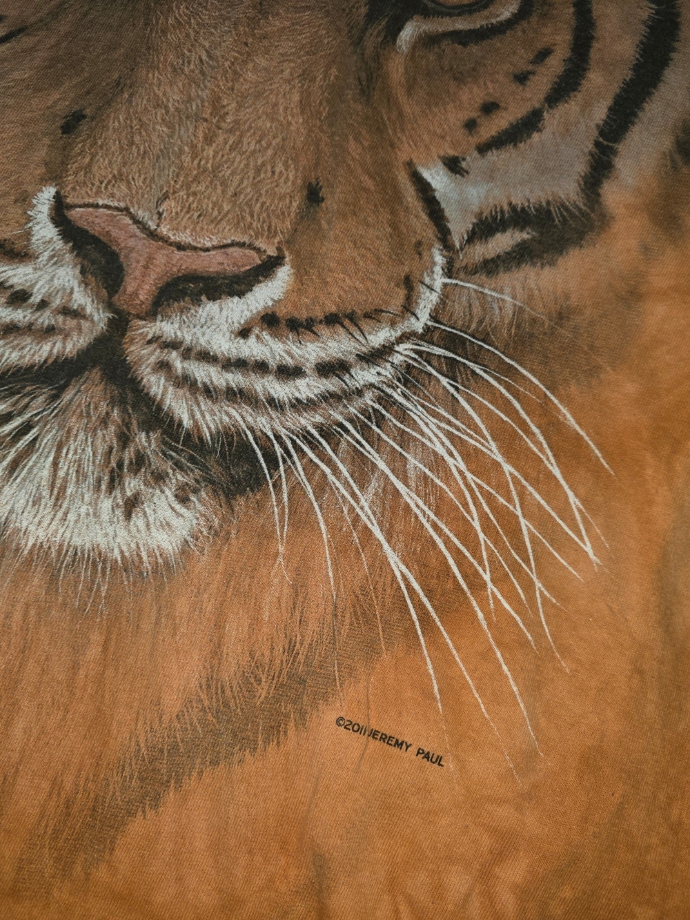 The Mountain Orange Tiger Face Tee - Picture 3 of 10